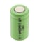Exell Battery 1/2AA 1.2V  Rechargeable Flat Top Battery  for DIY, FRS, Keypads, Alarms EBC-505-0 - alternate 1